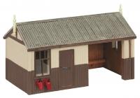 44-1004B Bachmann Scenecraft Corrugated Platform Shelter